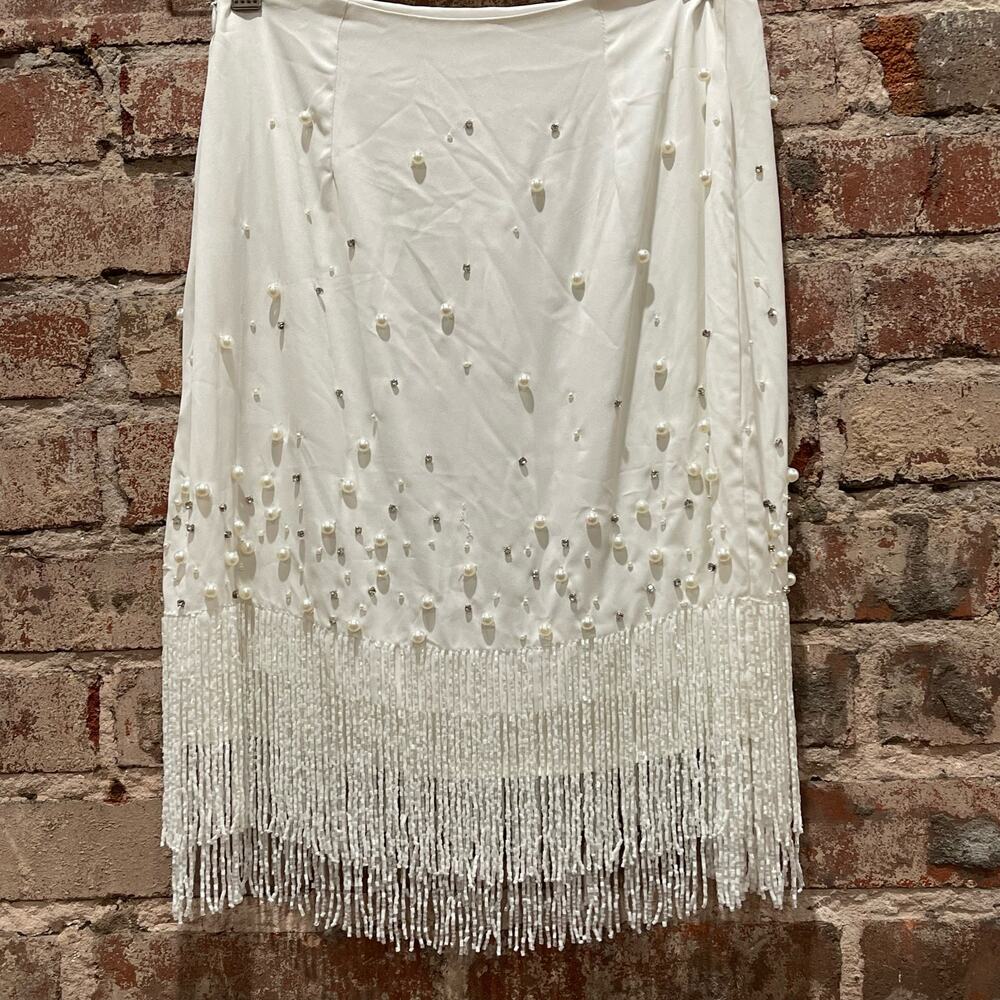 SPRING SALE! LPA Revolve Elise Skirt In White Size XS - Picture 6 of 12
